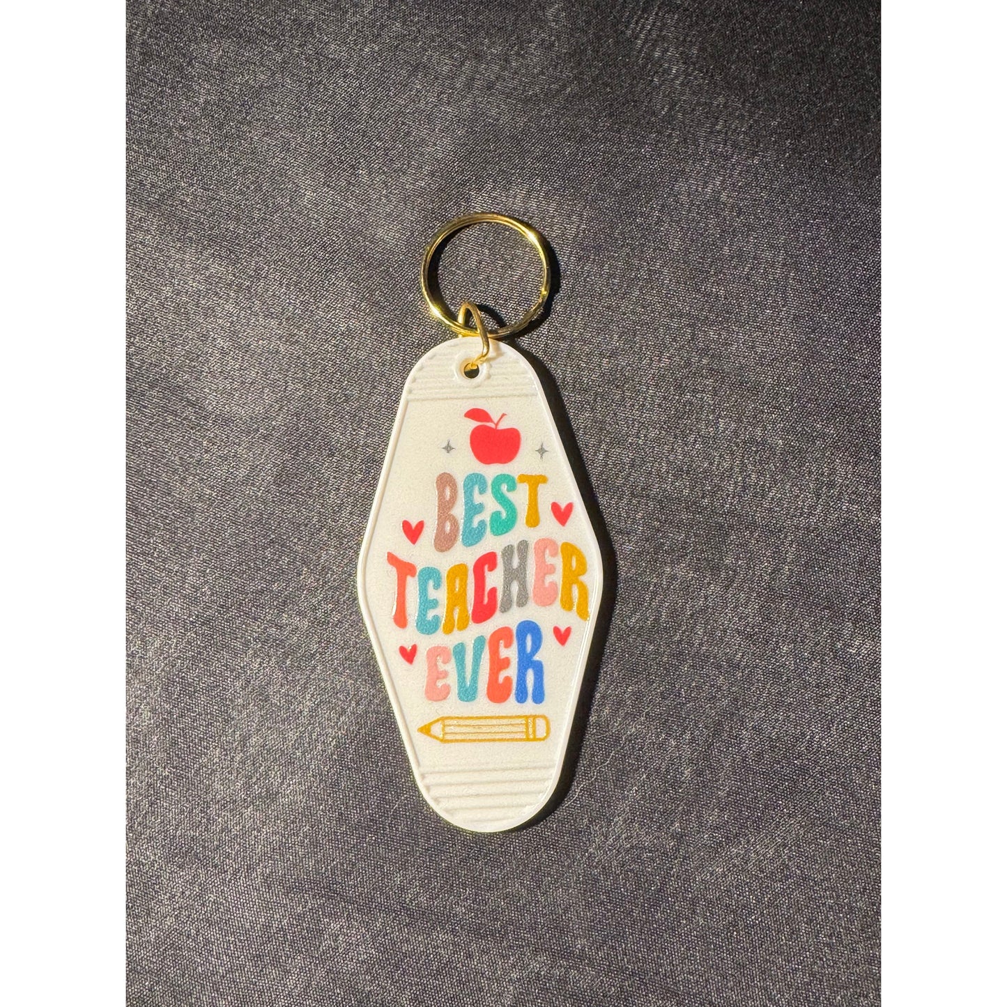 Best Teacher Keyring